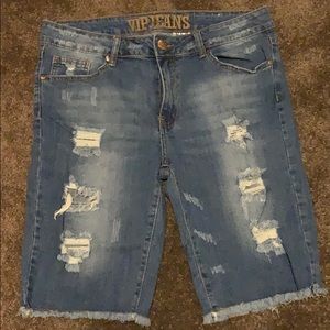 👖V.I.P jean shorts size 13/14👖